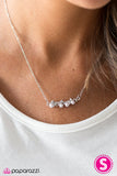 Paparazzi "The Seven Year RICH - Silver" necklace Paparazzi Jewelry