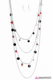 Paparazzi "The Shake Up - Red" necklace Paparazzi Jewelry
