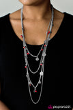 Paparazzi "The Shake Up - Red" necklace Paparazzi Jewelry