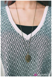 Paparazzi "The Sky Is Falling - Brass" necklace Paparazzi Jewelry