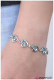 Paparazzi "The Song Of The Heart" Blue Bracelet Paparazzi Jewelry