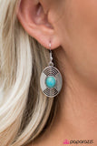 Paparazzi "The Sound Barrier - Blue" earring Paparazzi Jewelry