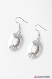 Paparazzi "The Sound Barrier - White" earring Paparazzi Jewelry