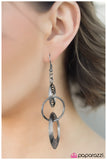 Paparazzi "The Spin-Off - Black" earring Paparazzi Jewelry
