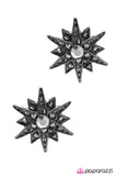 Paparazzi "The Star of The Show" Silver Post Earrings Paparazzi Jewelry