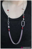 Paparazzi "The Start of Something Beautiful - Red" necklace Paparazzi Jewelry