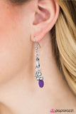 Paparazzi "The Sun Will Rise - Purple" earring Paparazzi Jewelry