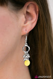 Paparazzi "The Sun Will Rise - Yellow" earring Paparazzi Jewelry