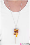 Paparazzi "The Sweet Life - Yellow " necklace Paparazzi Jewelry