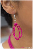 Paparazzi "The Texan" Pink Necklace & Earring Set Paparazzi Jewelry