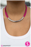 Paparazzi "The Texan" Pink Necklace & Earring Set Paparazzi Jewelry