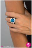 Paparazzi "The Third Eye - Blue" ring Paparazzi Jewelry