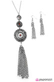 Paparazzi "The Third Wheel - Red" necklace Paparazzi Jewelry