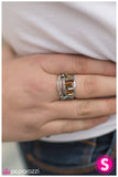 Paparazzi "The Treasure Trove" Brown Ring Paparazzi Jewelry