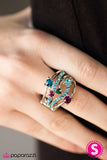 Paparazzi "The Trophy Wife" Blue Ring Paparazzi Jewelry
