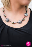 Paparazzi "The Wayward Traveler - Green" necklace Paparazzi Jewelry