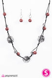 Paparazzi "The Wayward Traveler - Red" necklace Paparazzi Jewelry