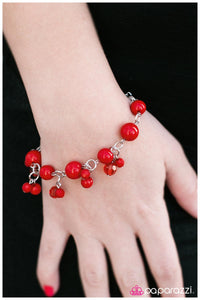 Paparazzi VINTAGE VAULT REPO "The Wedding Guest" Red Bracelet Paparazzi Jewelry