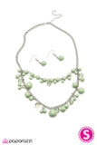 Paparazzi "The Wedding Planner - Green" necklace Paparazzi Jewelry