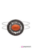 Paparazzi "The Westerner" Orange Bracelet Paparazzi Jewelry