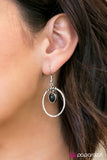 Paparazzi "The WEST Is Yet To Come - Black" earring Paparazzi Jewelry