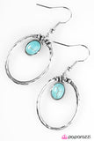 Paparazzi "The WEST Is Yet To Come - Blue" earring Paparazzi Jewelry