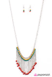 Paparazzi "The Wild Ones" Multi Necklace & Earring Set Paparazzi Jewelry
