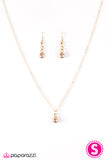 Paparazzi "The World Is Your Oyster - Brown" necklace Paparazzi Jewelry