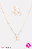 Paparazzi "The World Is Your Oyster - Gold" necklace Paparazzi Jewelry