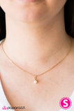 Paparazzi "The World Is Your Oyster - Gold" necklace Paparazzi Jewelry