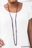 Paparazzi "The World Series - Purple" necklace Paparazzi Jewelry