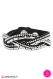Paparazzi "The Wow Factor - Black" bracelet Paparazzi Jewelry