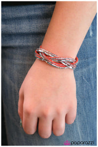 Paparazzi "The Wow Factor - Orange" bracelet Paparazzi Jewelry