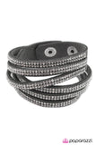 Paparazzi "The WRAP Nae Nae - Silver" bracelet Paparazzi Jewelry