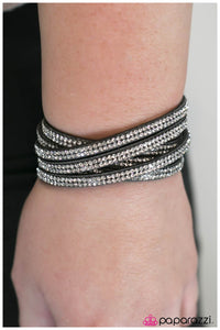 Paparazzi "The WRAP Nae Nae - Silver" bracelet Paparazzi Jewelry