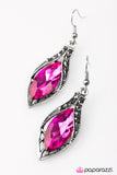 Paparazzi "They Call Me Queen" Pink Earrings Paparazzi Jewelry