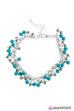 Paparazzi "Think About The POSH-ibilities! - Blue" bracelet Paparazzi Jewelry