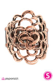 Paparazzi "Think Happy Thoughts - Copper" ring Paparazzi Jewelry