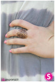 Paparazzi "Think Happy Thoughts - Copper" ring Paparazzi Jewelry