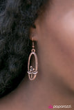 Paparazzi "Thinking Of Tulips" earring Paparazzi Jewelry