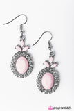Paparazzi "Think Like a Queen - Pink" earring Paparazzi Jewelry