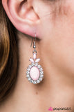 Paparazzi "Think Like a Queen - Pink" earring Paparazzi Jewelry