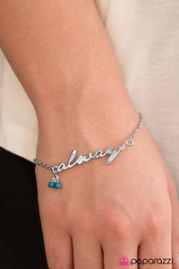 Paparazzi "This I Promise You - Blue" bracelet Paparazzi Jewelry