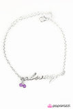 Paparazzi "This I Promise You - Purple" bracelet Paparazzi Jewelry