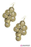 Paparazzi "This Is Your Chance - Brass" earring Paparazzi Jewelry