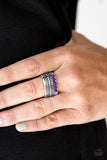 Paparazzi "This Might Take A-WILD" Purple Ring Paparazzi Jewelry