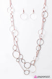 Paparazzi "This Party Is HOOP-ing! - Copper" necklace Paparazzi Jewelry