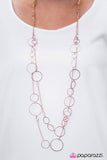 Paparazzi "This Party Is HOOP-ing! - Copper" necklace Paparazzi Jewelry