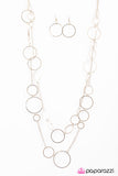 Paparazzi "This Party Is HOOP-ing! - Gold" necklace Paparazzi Jewelry