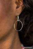 Paparazzi "This Party Is HOOP-ing! - Silver" necklace Paparazzi Jewelry